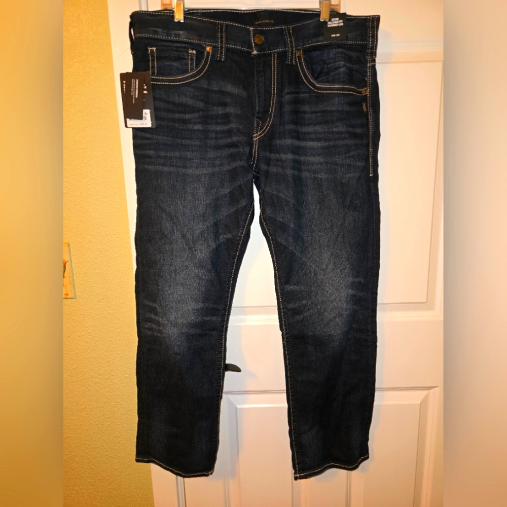 Silver Jeans Eddie Rinse Wash Men's 36/30